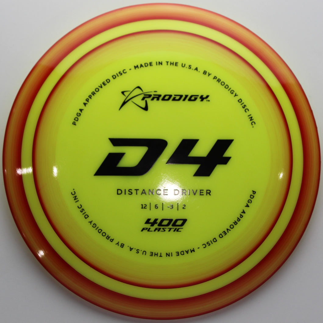 Prodigy D4 400 Fire Spin Dyed 175g